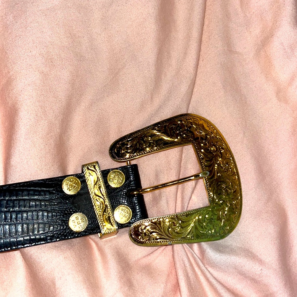 Perfect belt with 22K Gold Plate Al Beres USA